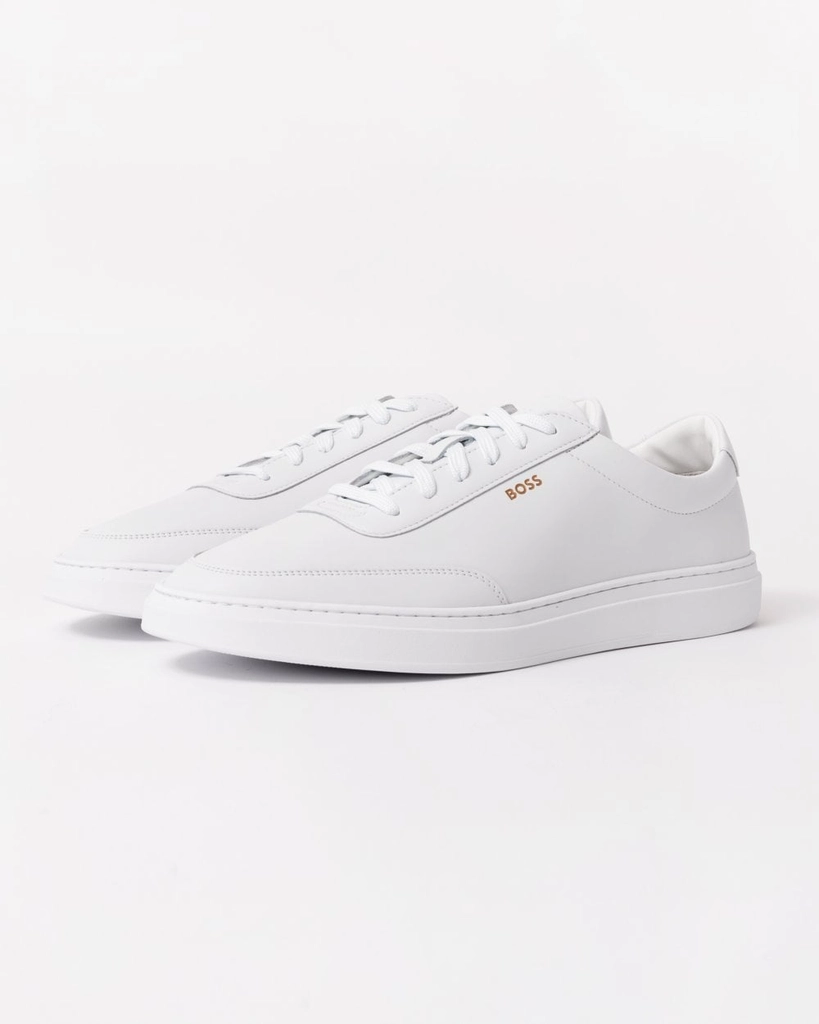 Hugo Boss Kieran Tenn Mens Leather Trainers 50536504